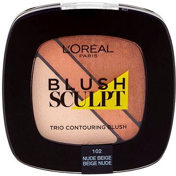 Obrázok Loreal Blush Sculpt Trio Contouring Blush 102 Nude Beige (3600523176236)