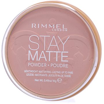 Obrázok Rimmel Stay Matte púder odtieň 002 Pink Blossom  14 g