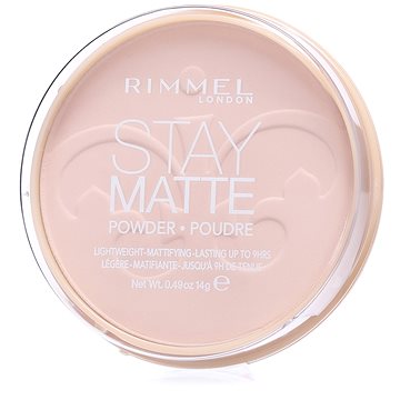 Obrázok RIMMEL LONDON Stay Matte 14 g - Odtieň: 003 Peach Glow (3607345064529)