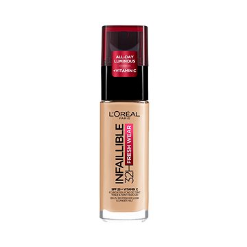 Obrázok ĽORÉAL PARIS Infallible 24H Fresh Wear Foundation 120 Vanilla 30 ml (3600523614455)