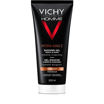 Obrázok VICHY Homme Hydra Mag C Body and Hair Shower Gel 200ml (3337871320355)