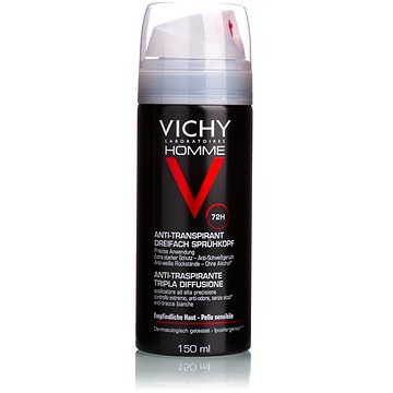 Obrázok VICHY Homme Deodorant Anti-Transpirant 72H Sensitive Skin 150ml (3337871331405)