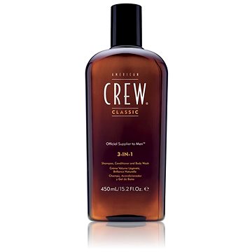 Obrázok American Crew Classic šampón, kondicionér a sprchový gél 3 v 1 pre mužov  450 ml