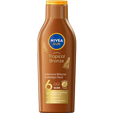 Obrázok Nivea Sun Deep Tan mlieko na opaľovanie SPF 6  200 ml