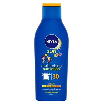 Obrázok NIVEA Sun Kids Sun Lotion Water Resistant SPF30 Kozmetika na opaľovanie 200ml