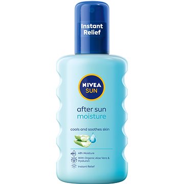 Obrázok NIVEA Sun Moisturising After Sun Spray With Aloe Vera Kozmetika po opaľovaní 200ml