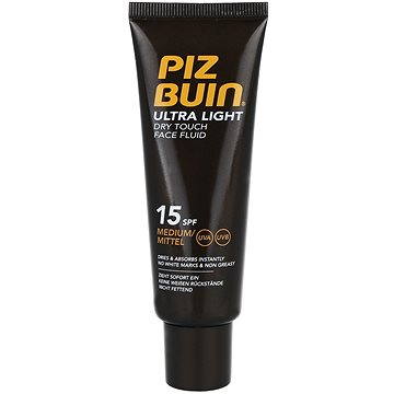 Obrázok PIZ BUIN Ultra Light Dry Touch Face Fluid SPF15 Kozmetika na opaľovanie 50ml