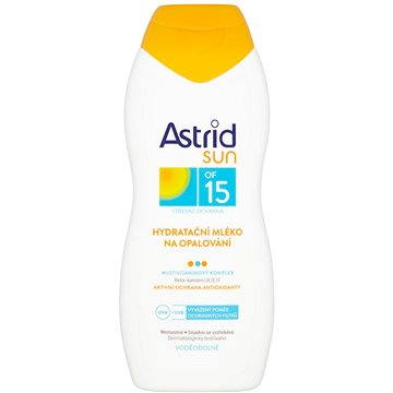 Obrázok ASTRID SUN Hydratačné mlieko na opaľovanie SPF 15 200 ml (8592297000389)