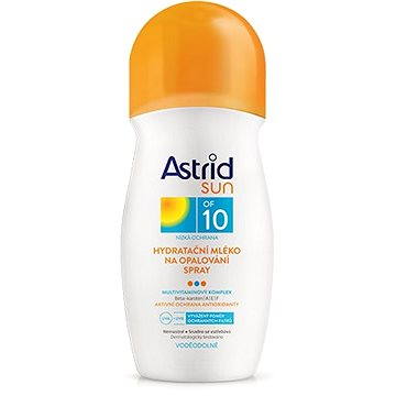 Obrázok ASTRID SUN Hydratačné mlieko na opaľovanie sprej SPF 10 200 ml (8592297000563)