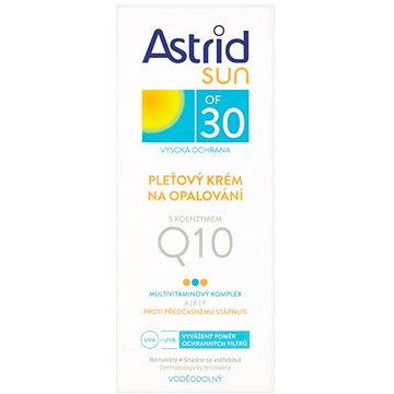 Obrázok ASTRID SUN Pleťový krém na opaľovanie s koenzýmom Q10 SPF 30 50 ml (8592297000587)