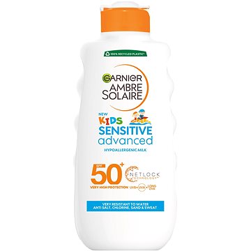 Obrázok GARNIER Ambre Solaire Resist Kids Mlieko na opaľovanie SPF 50+ 200 ml (3600540305008)