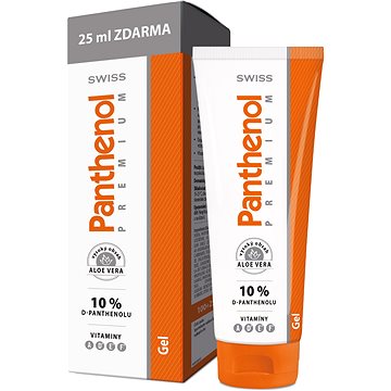 Obrázok Panthenol 10% Swiss PREMIUM gél 100+25ml Zadarmo