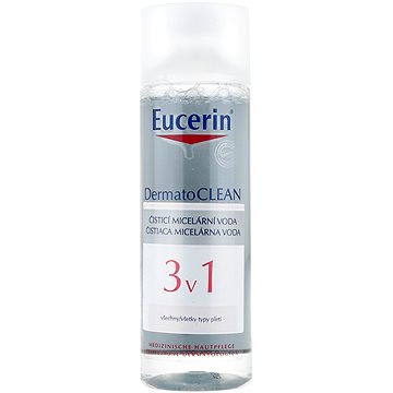 Obrázok EUCERIN Čistiaca micelárna voda 3 v 1 DermatoCLEAN 200 ml (4005808583775)