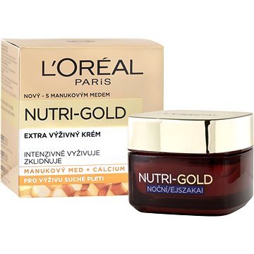 Obrázok L´OREAL PARIS Nutri Gold Night Cream Nočný krém na všetky typy pleti 50ml