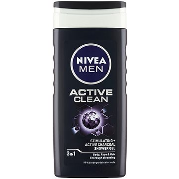 Obrázok NIVEA Men Active Clean Shower Gel Sprchový gél 250ml