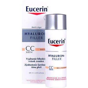 Obrázok Eucerin Hyaluron Filler CC krém SPF15 01 Light 50 ml