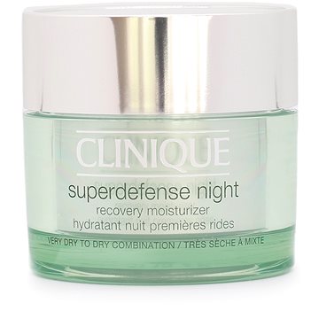 Obrázok CLINIQUE Superdefense Night Recovery Moisturizer Dry Skin Nočný krém na suchú pleť 50ml