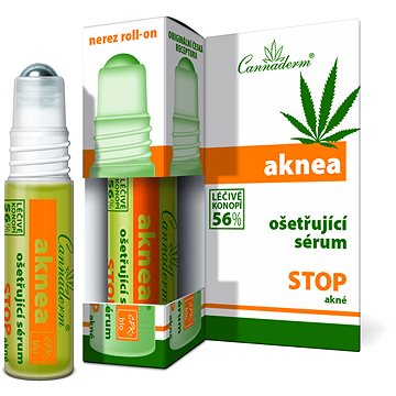 Obrázok Cannaderm Aknea Ošetrujúci sérum roll-on 5ml (8594059735720)