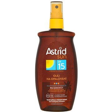 Obrázok ASTRID SUN Olej na opaľovanie SPF 15 200 ml (8592297000433)