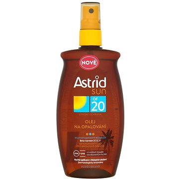 Obrázok ASTRID SUN Olej na opaľovanie SPF 20 200 ml (8592297002703)