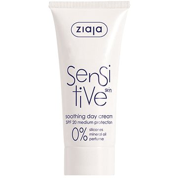 Obrázok Ziaja Sensitive upokojujúci krém pre suchú pleť so sklonom k svrbeniu SPF 20  50 ml