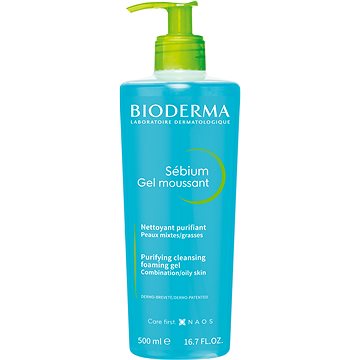 Obrázok Bioderma Sébium Moussant čistaci gél s pumpou 500 ml