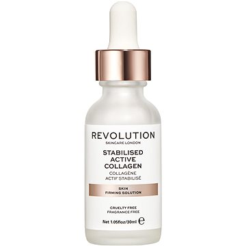 Obrázok Makeup Revolution Skincare Stabilised Active Collagen spevňujúce pleťové sérum s hydratačným účinkom  30 ml