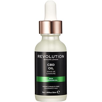 Obrázok Makeup Revolution Skincare CBD Oil vyživujúci olej pre suchú pleť  30 ml