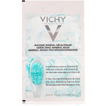 Obrázok Vichy Mineral Masks hydratačná pleťová maska  2 x 6 ml