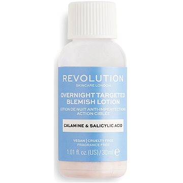 Obrázok REVOLUTION SKINCARE Overnight Targeted Blemish Lotion 30 ml (5057566126007)