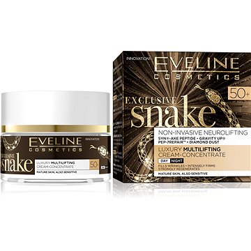 Obrázok Eveline Cosmetics Exclusive Snake luxusný omladzujúci krém 50+  50 ml