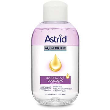 Obrázok ASTRID AQUA BIOTIC DVOUFAZOVY ODLICOVAC OCI A RTU 125 ML