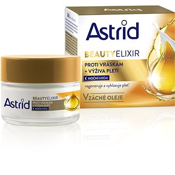 Obrázok Astrid Beauty Elixir vyživujúci nočný krém proti vráskam  50 ml