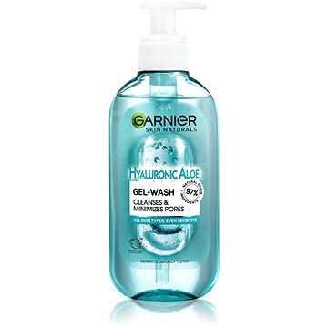 Obrázok GARNIER Hyaluronic Aloe Gel Wash 200 ml (3600542328722)