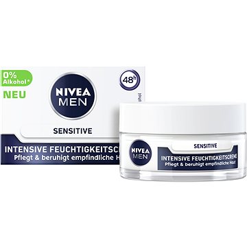 Obrázok Nivea Men Sensitive intenzívne hydratačný krém pre mužov 50 ml