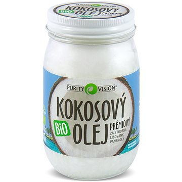 Obrázok PURITY VISION Fair Trade Kokosový olej panenský BIO 420 ml (8595572901241)