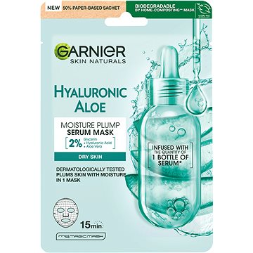 Obrázok GARNIER Hyaluronic Aloe Tissue Mask 32 g (3600542308663)