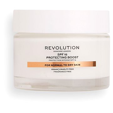 Obrázok Revolution Skincare Moisture Cream hydratačný krém pre suchú pleť SPF 15 50 ml