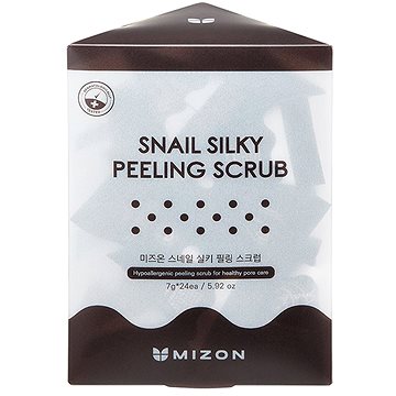 Obrázok MIZON Snail Silky Peeling Scrub 24× 7 g (8809541198830)