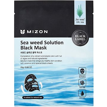 Obrázok MIZON Seaweed Solution Black Mask 25 g (8809587523696)