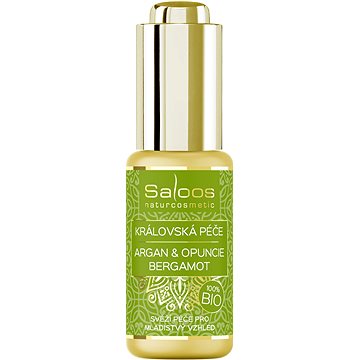 Obrázok SALOOS Kráľovská starostlivosť Argan & Opuncia – Bergamot 20 ml (8594031324843)