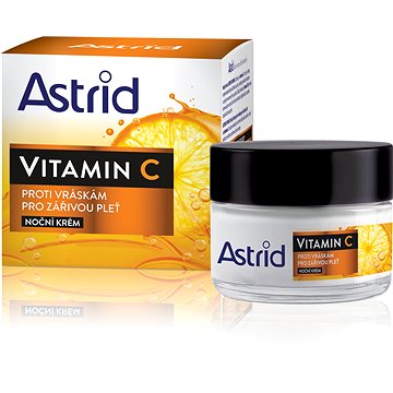 Obrázok ASTRID Vitamín C Nočný krém proti vráskam pre žiarivú pleť 50 ml (8592297006831)