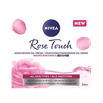 Obrázok NIVEA Rose Care Moisturizing Gel Cream 50 ml (9005800339702)