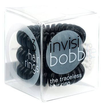 Obrázok INVISIBOBBLE Hair Ring Kozmetická pomôcka Black 3ks