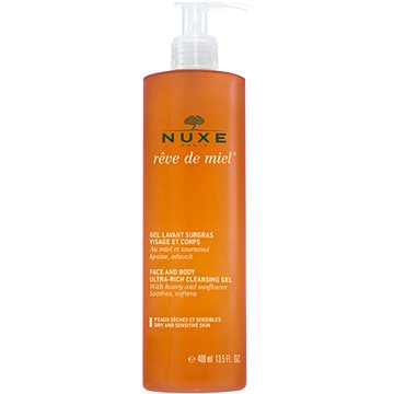 Obrázok NUXE Reve de Miel Face And Body Ultra-Rich Cleansing Gel 400 ml (3264680004063)