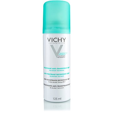 Obrázok Vichy Deodorant antiperspirant ve spreji bez alkoholu s 24hodinovým účinkem 125 ml