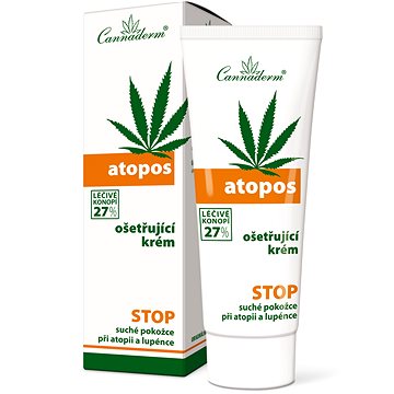 Obrázok Cannaderm Atopos Ošetrujúci krém 75g (8594059735713)