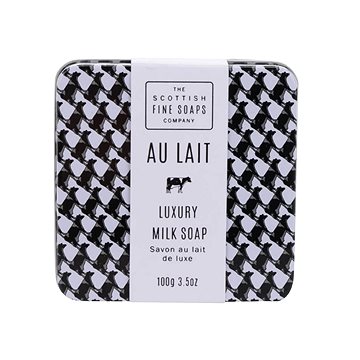 Obrázok SCOTTISH Fine Soaps Mydlo v plechu Au Lait 100 g (5016365016179)