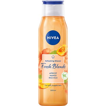 Obrázok Nivea Fresh Blends Apricot & Mango & Rice Milk osviežujúci sprchový gél 300 ml