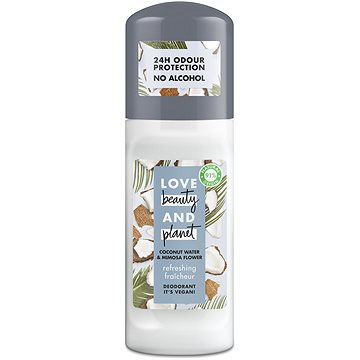 Obrázok Love Beauty & Planet Refreshing guličkový dezodorant roll-on 50 ml